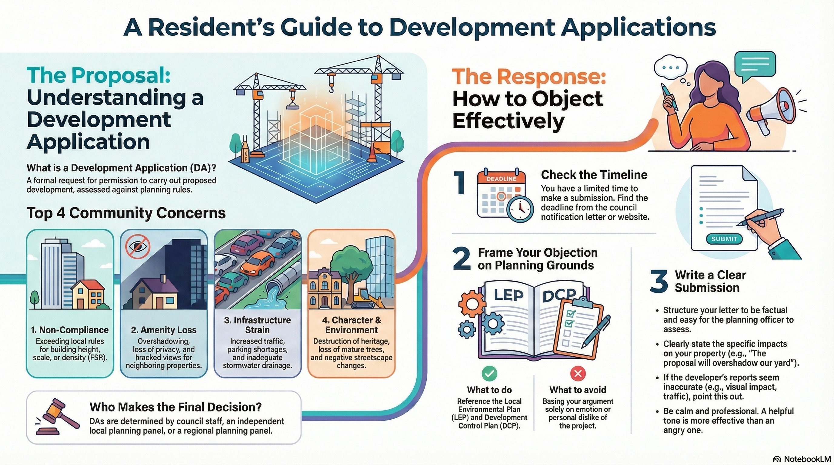 What Gets Objected To in Development Applications